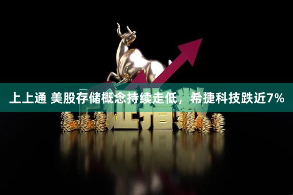 上上通 美股存储概念持续走低，希捷科技跌近7%