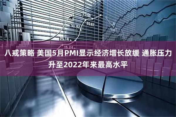 八戒策略 美国5月PMI显示经济增长放缓 通胀压力升至2022年来最高水平